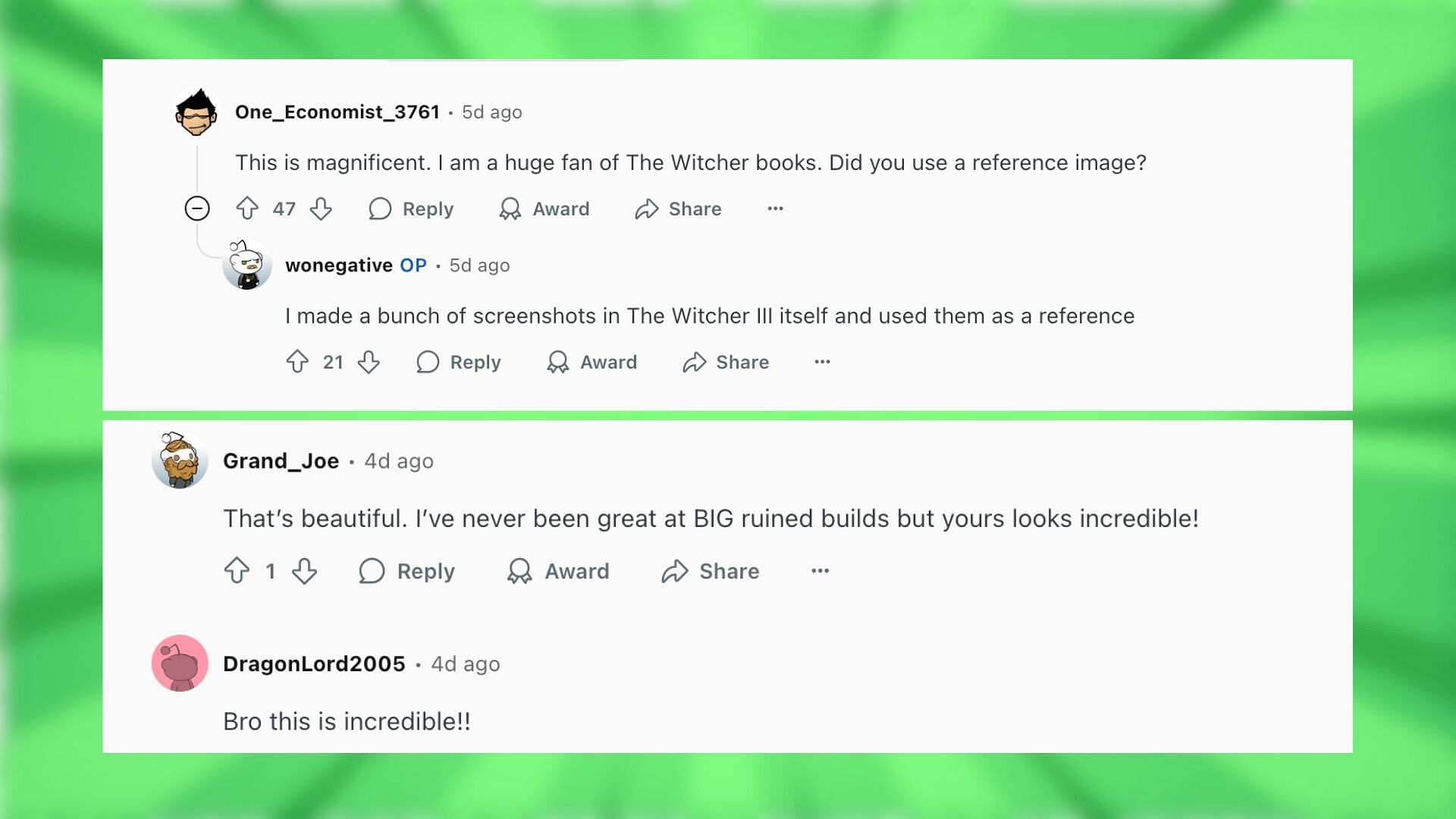 Redditors share their take on the Kaer Morhen build in Minecraft (Image via Reddit)